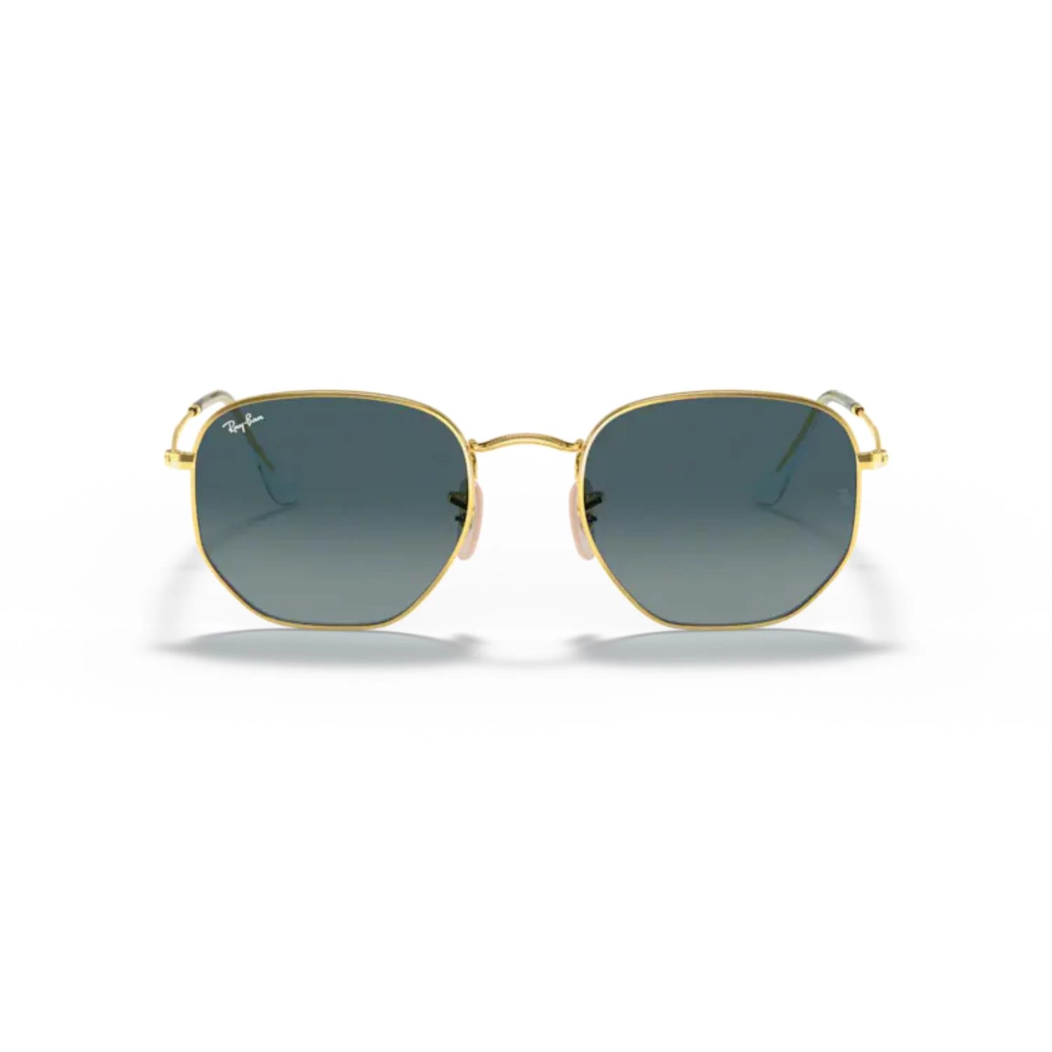 Ray-ban Rb 3548n 91233m 51 Hexagonal Unisex Gold Metal Güneş Gözlüğü
