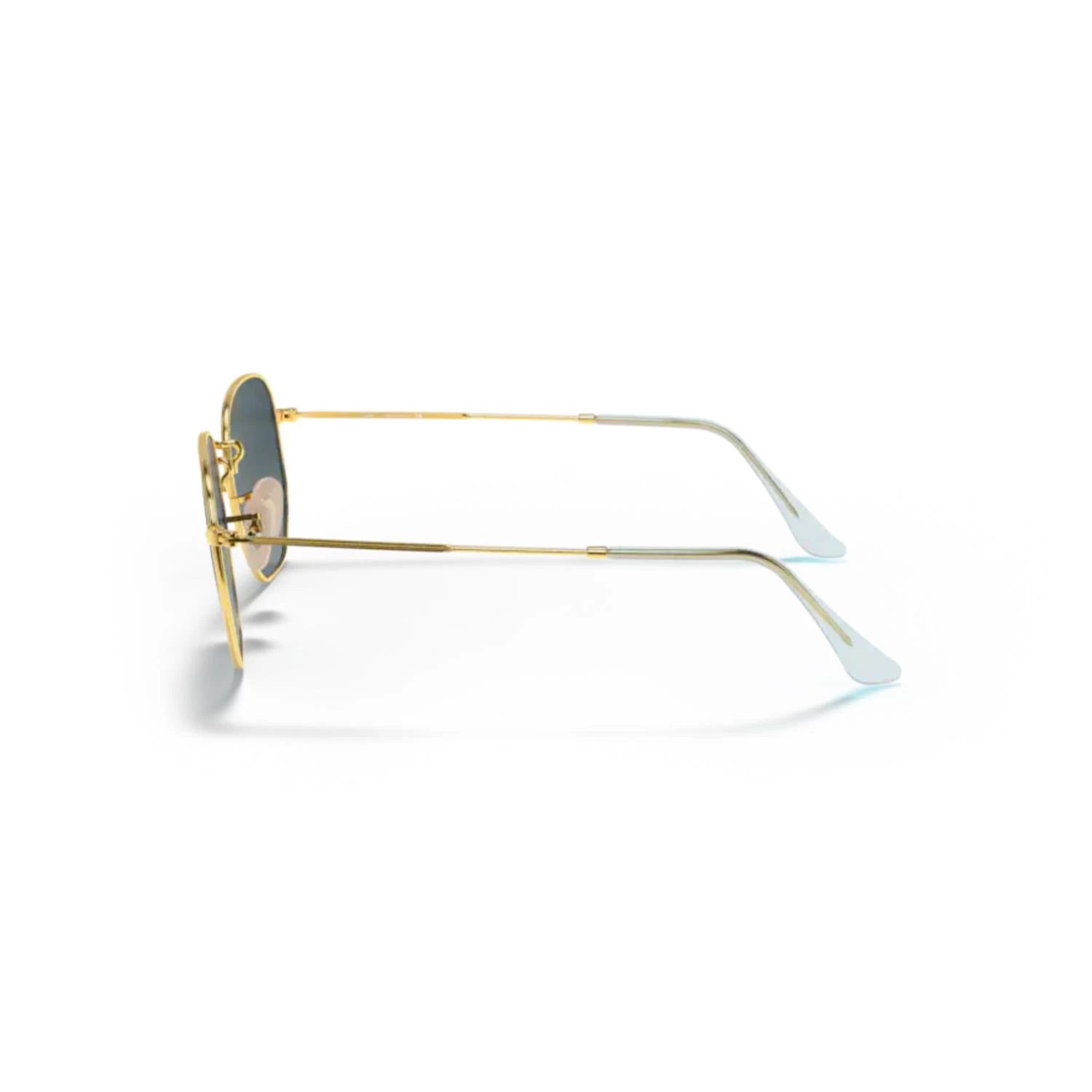 Ray-ban Rb 3548n 91233m 51 Hexagonal Unisex Gold Metal Güneş Gözlüğü