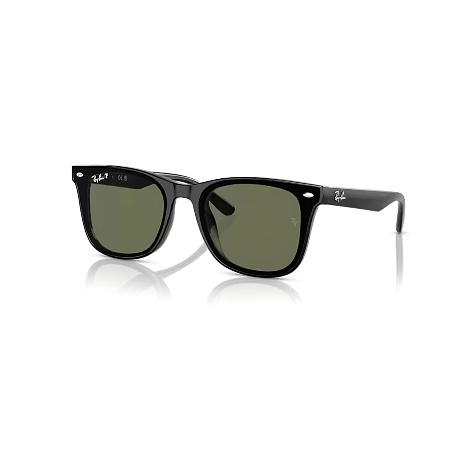 Ray-Ban RB 4420 6019A 65 Polarize Unisex Kare Siyah Kemik Güneş Gözlüğü