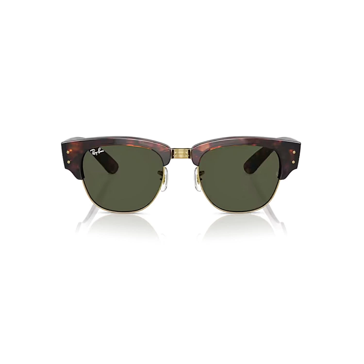 Ray-Ban RB 0316S 99031 50 Mega Clubmaster Unisex Kare Kırçıllı Kahverengi Güneş Gözlüğü