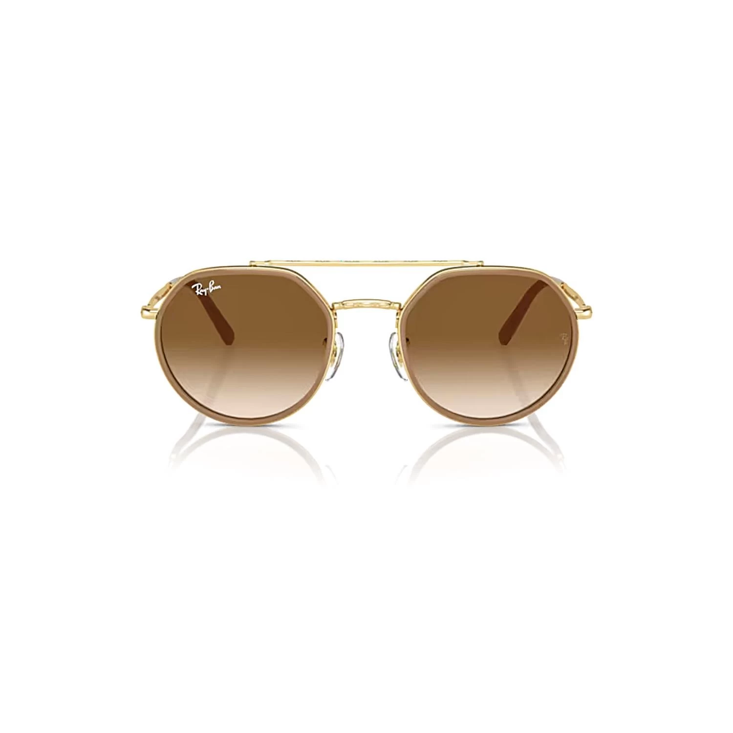 Ray-ban Rb 3765 00151 53 Unisex Geometrik Gold Metal Güneş Gözlüğü