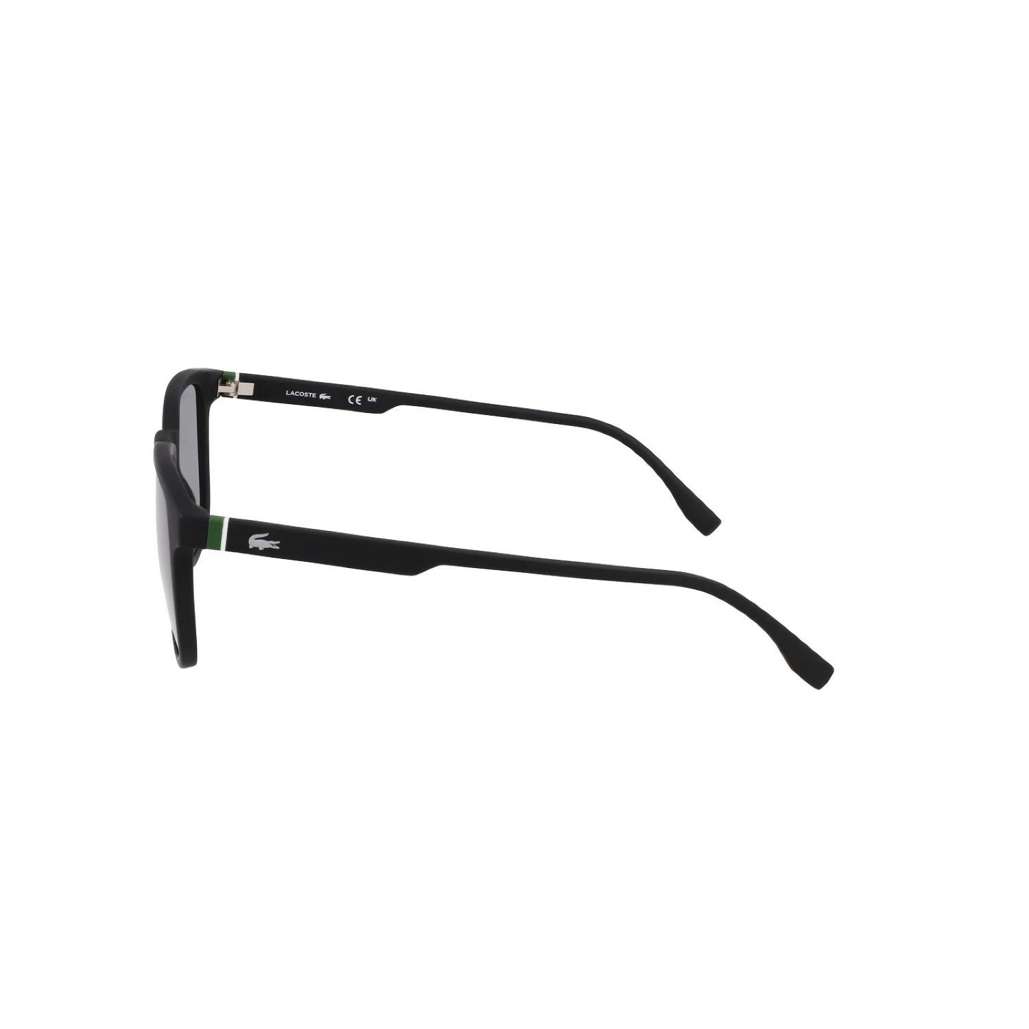 Lacoste L 6029S 002 53 Erkek Oval Füme Kemik Güneş Gözlüğü