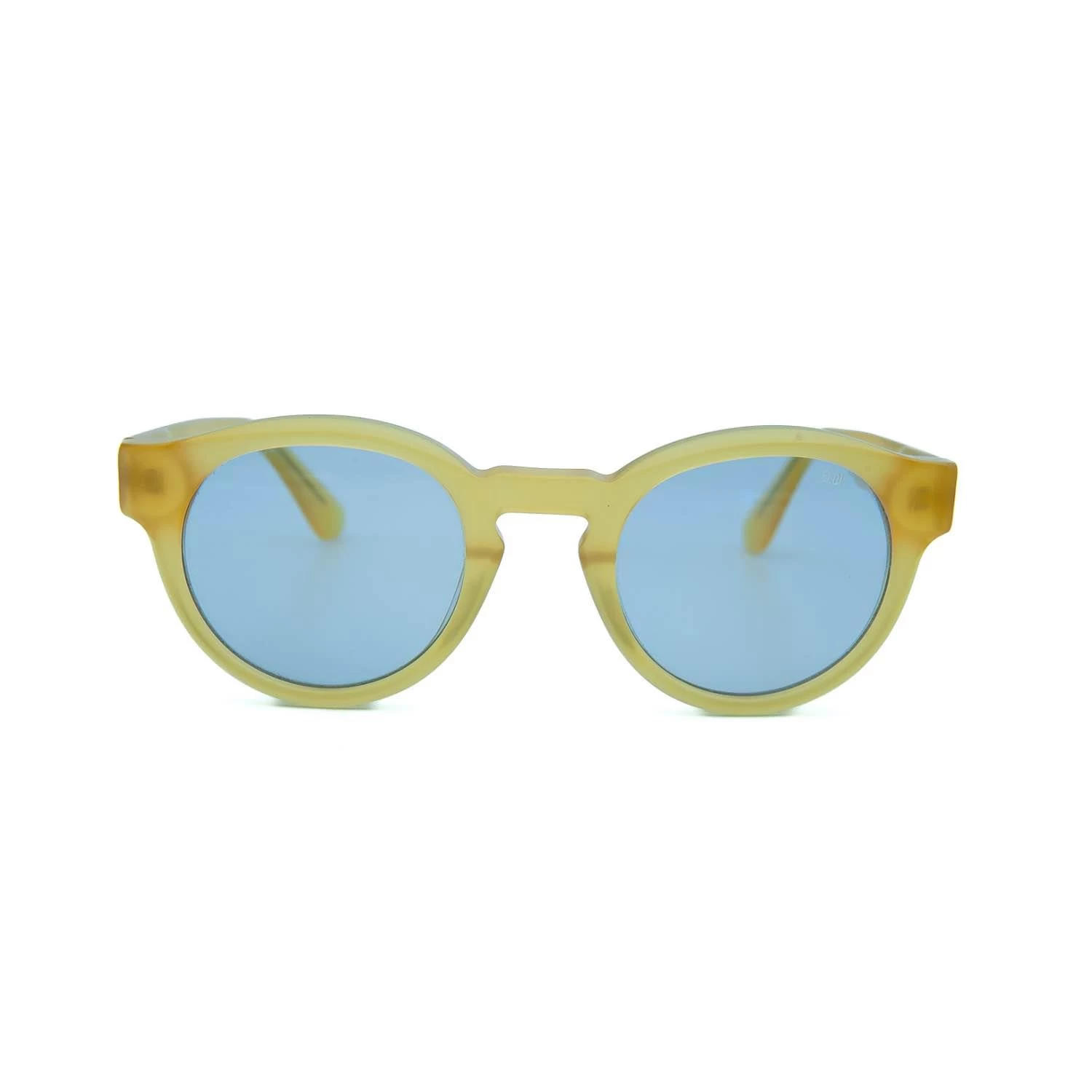 Eloi 5019 01 48 Kadın Oval Sarı Kemik Güneş Gözlüğü