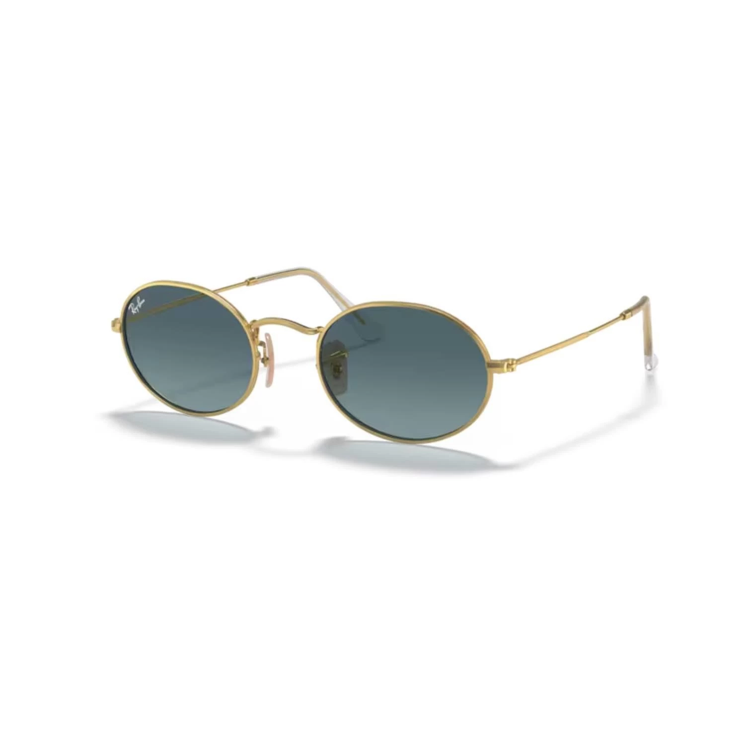 Ray-Ban RB 3547 0013M 51 Unisex Oval Gold Metal Güneş Gözlüğü