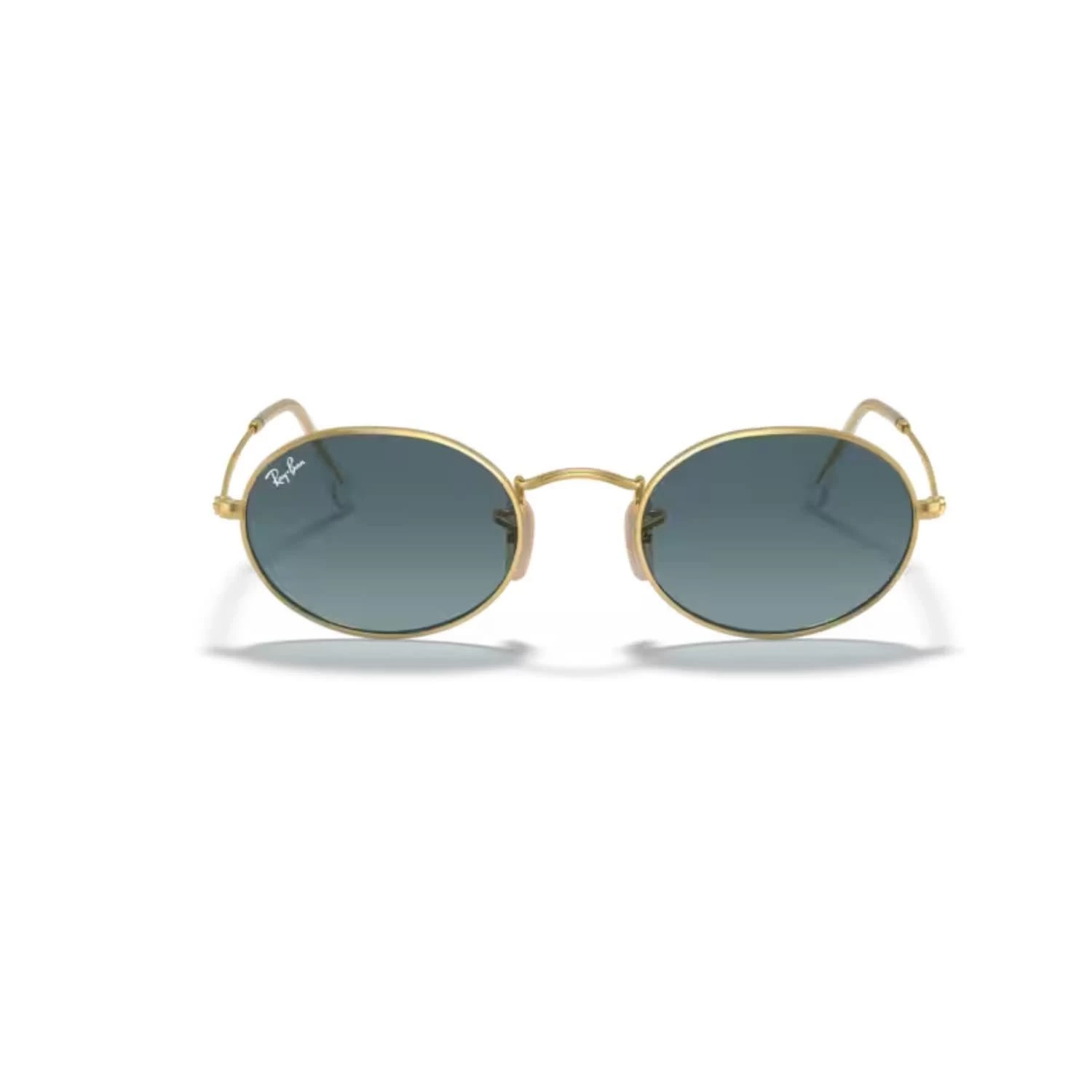 Ray-Ban RB 3547 0013M 51 Unisex Oval Gold Metal Güneş Gözlüğü