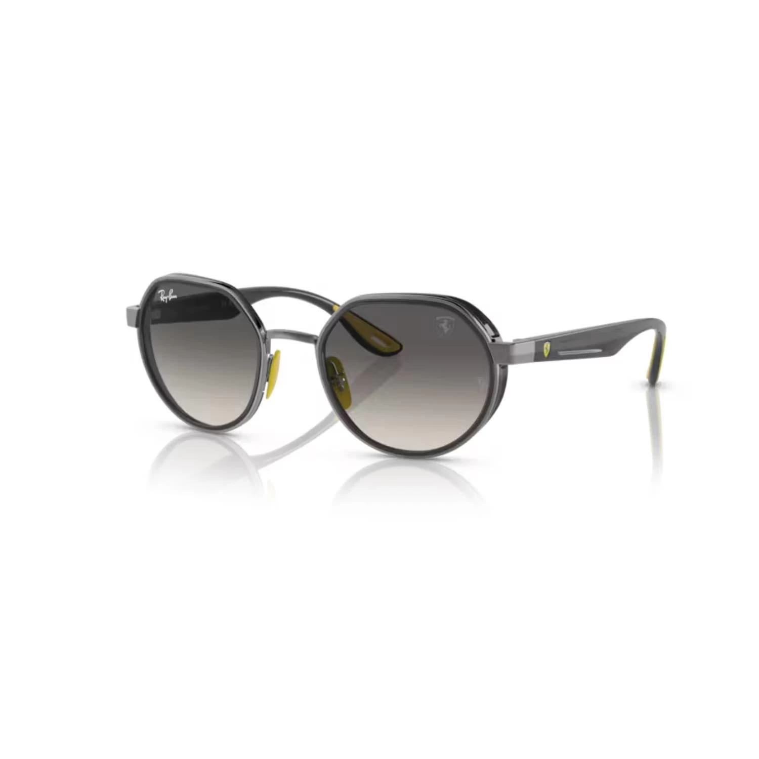 Ray-ban Rb 3703m F03011 51 Scuderia Ferrari Unisex Geometrik Gun Metal Güneş Gözlüğü