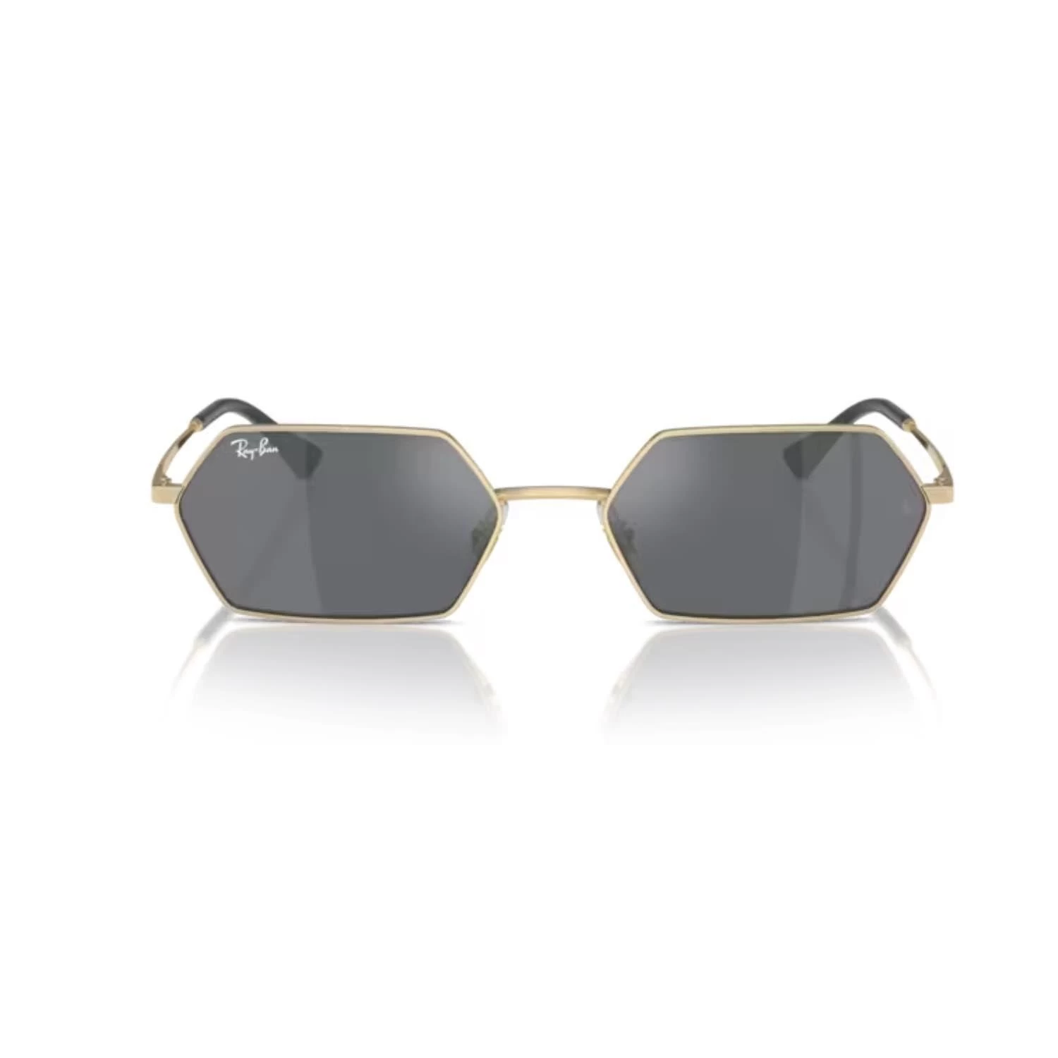 Ray-ban Rb 3728 92136v 58 Unisex Geometrik Gold Metal Güneş Gözlüğü