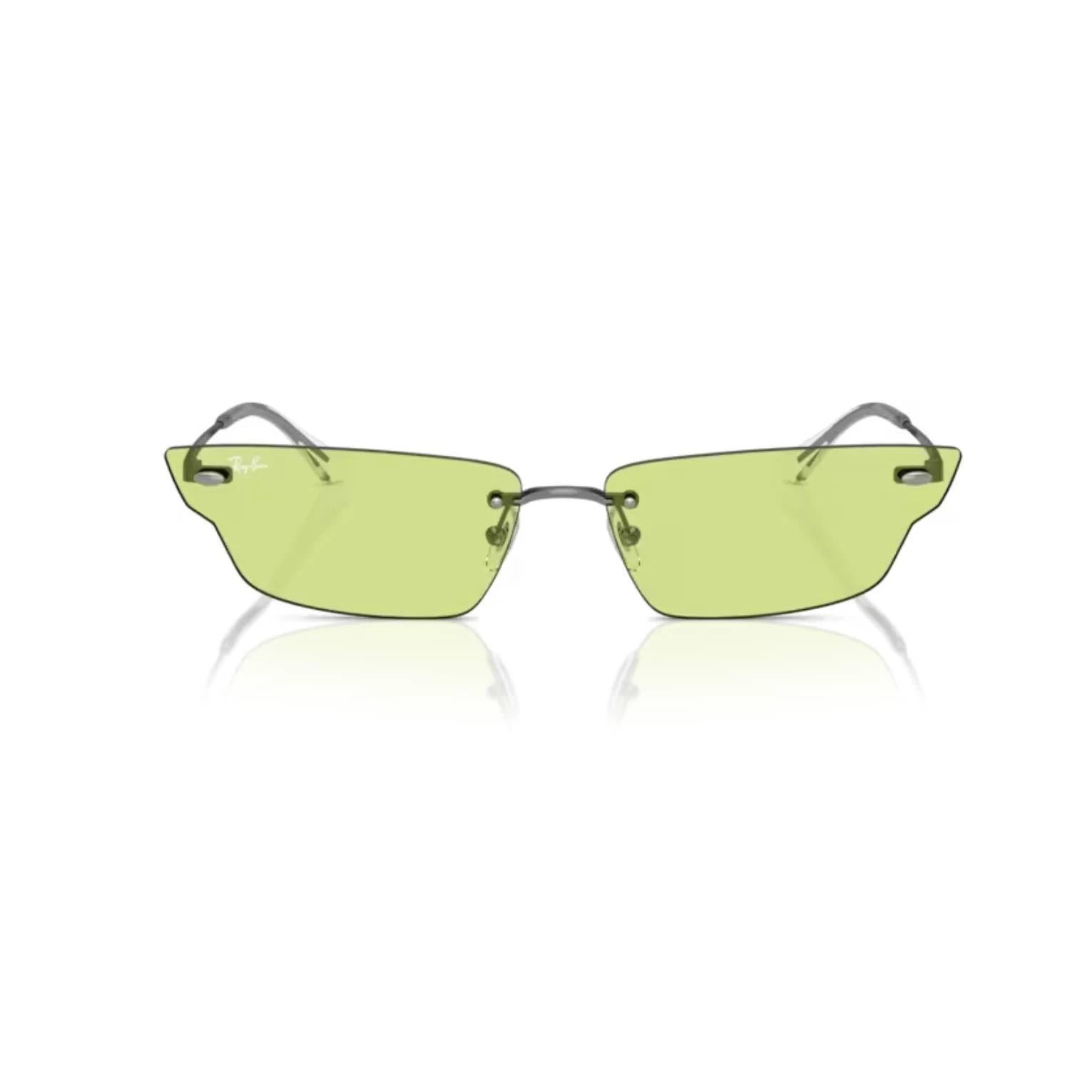 Ray-Ban RB 3731 0042 63 Unisex Geometrik Çerçevesiz Güneş Gözlüğü