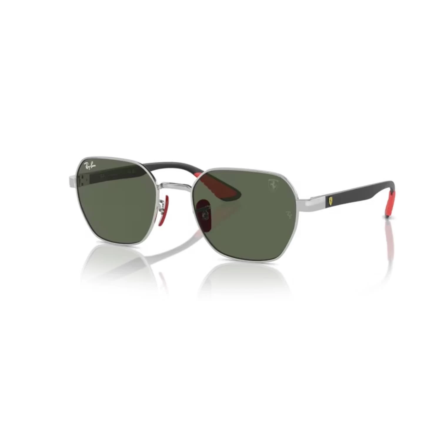 Ray-ban Rb 3794m F03171 54 Scuderia Ferrari Unisex Geometrik Gri Metal Güneş Gözlüğü
