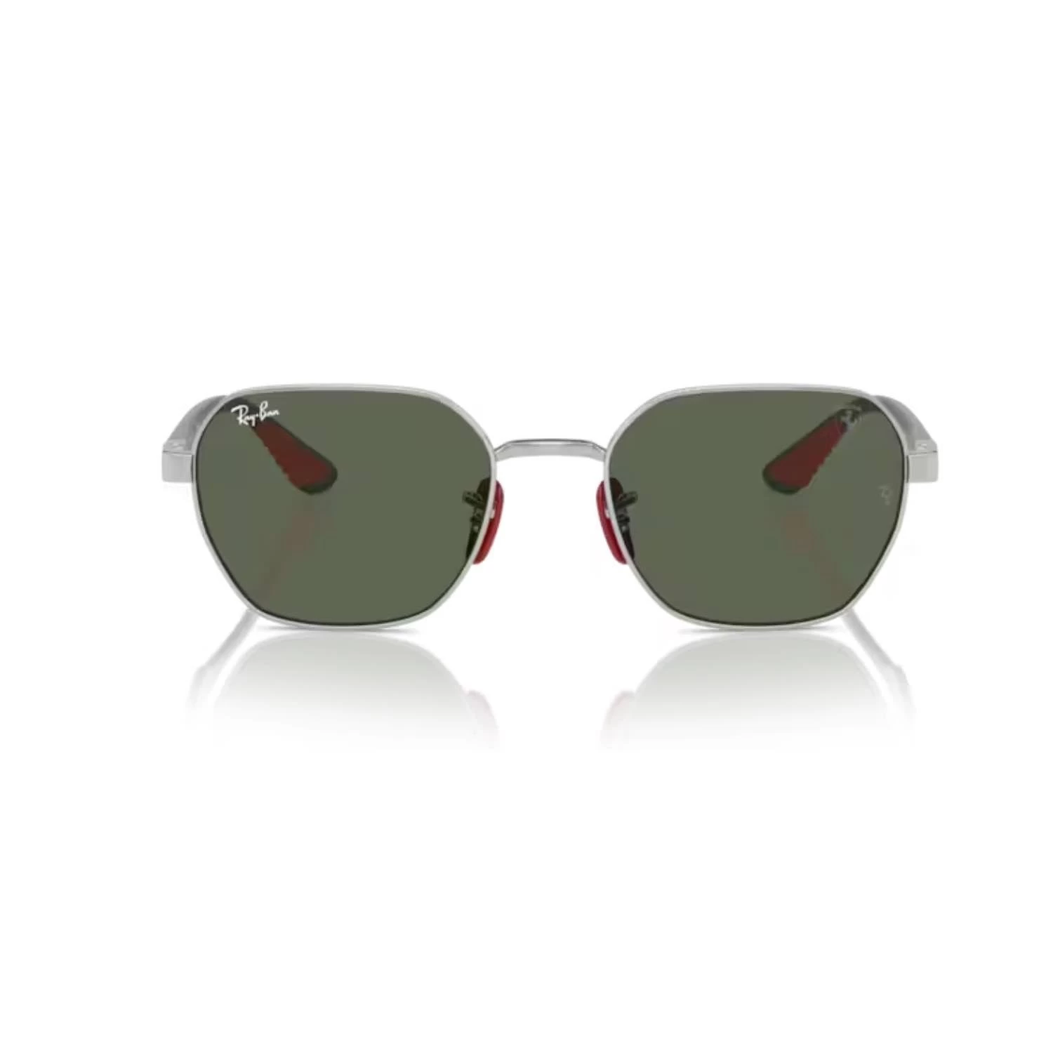 Ray-ban Rb 3794m F03171 54 Scuderia Ferrari Unisex Geometrik Gri Metal Güneş Gözlüğü