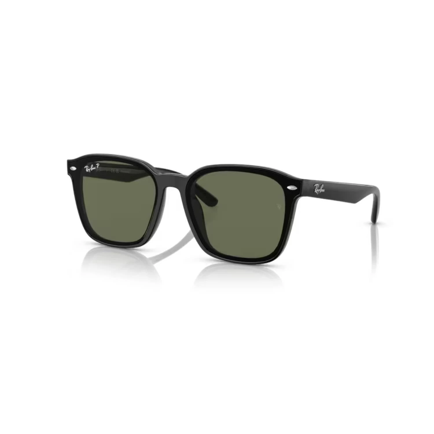 Ray-Ban RB 4392D 6019A 66 Unisex Kare Siyah Kemik Güneş Gözlüğü