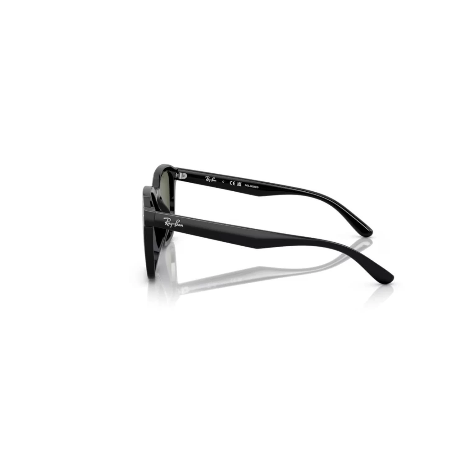 Ray-Ban RB 4392D 6019A 66 Unisex Kare Siyah Kemik Güneş Gözlüğü