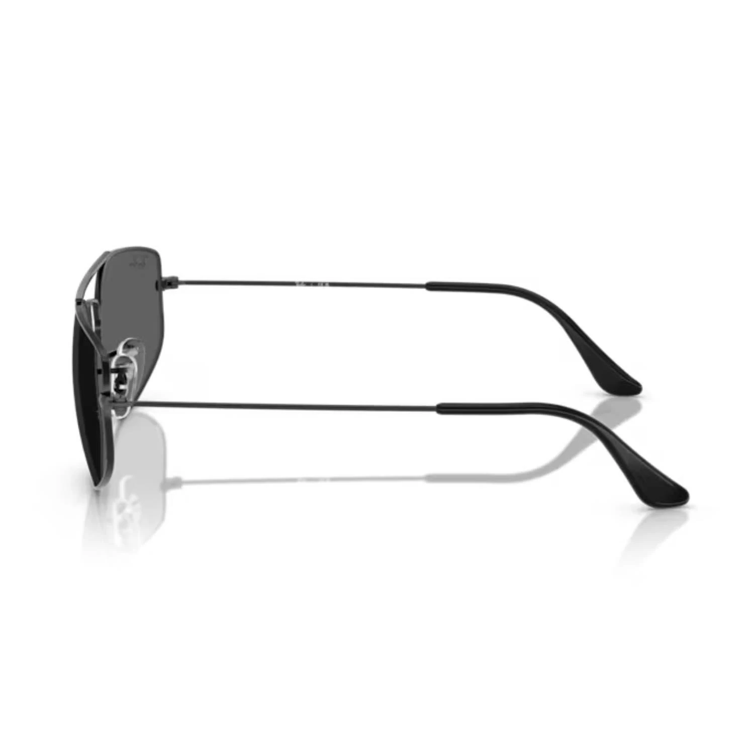 Ray-Ban RB 3845 002B1 57 Unisex Geometrik Gri Metal Güneş Gözlüğü