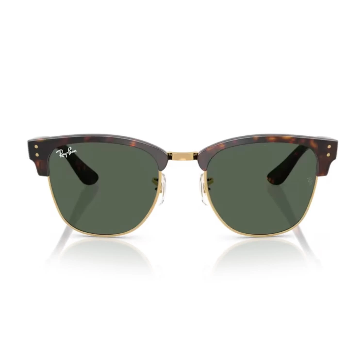 Ray-ban Rbr 0504s 1359vr 51 Clubmaster Reverse Unisex Oval Kırçıllı Kahverengi Kombine Güneş Gözlüğü