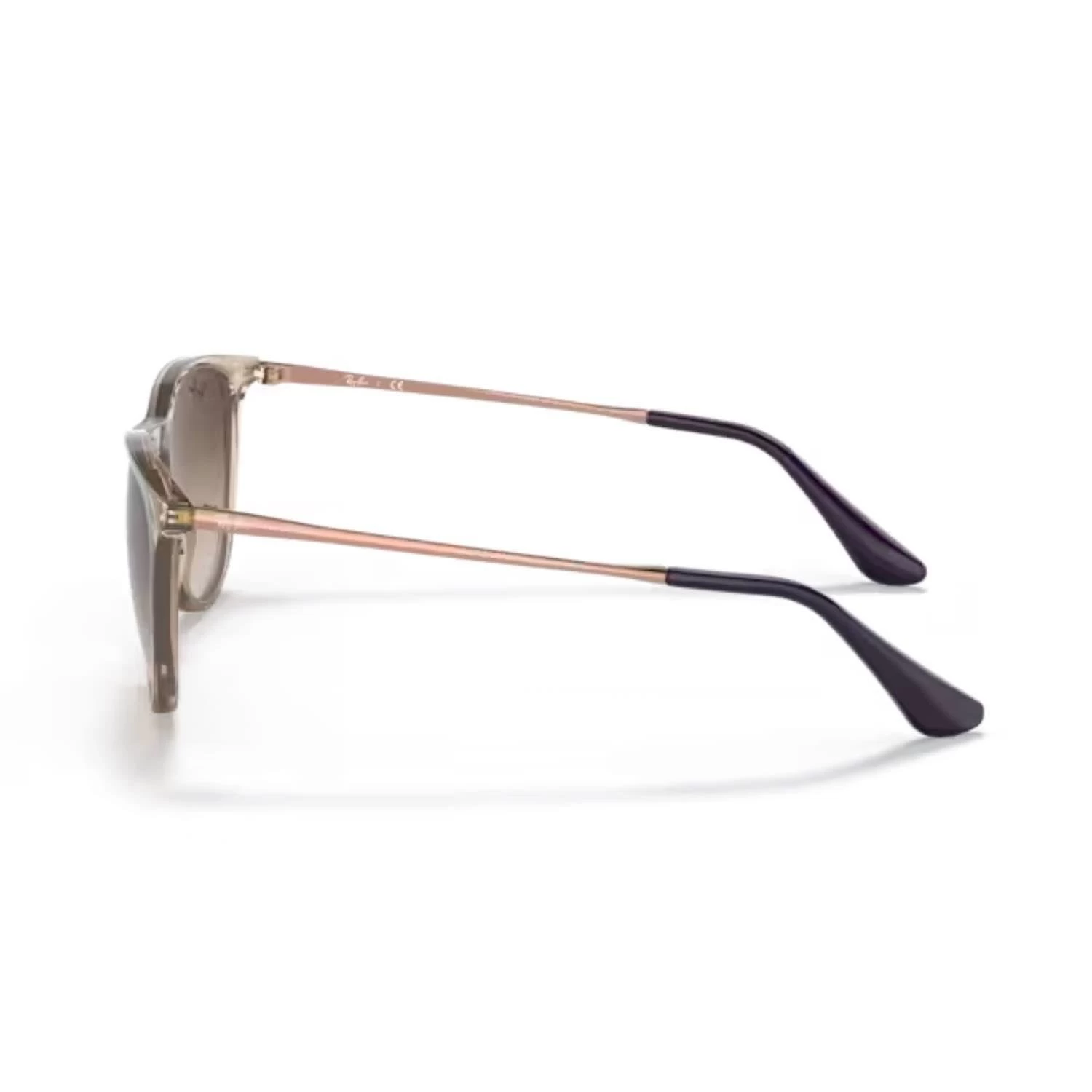 Ray-ban Rj 9060s 710813 50 Çocuk Şeffaf Kahverengi Kemik Güneş Gözlüğü