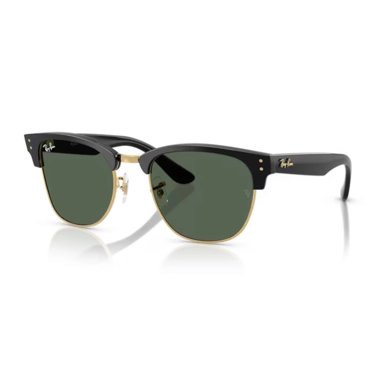 Ray-ban Rb 0504s 6677vr 54 Clubmaster Reverse Unisex Kare Siyah Kemik Güneş Gözlüğü