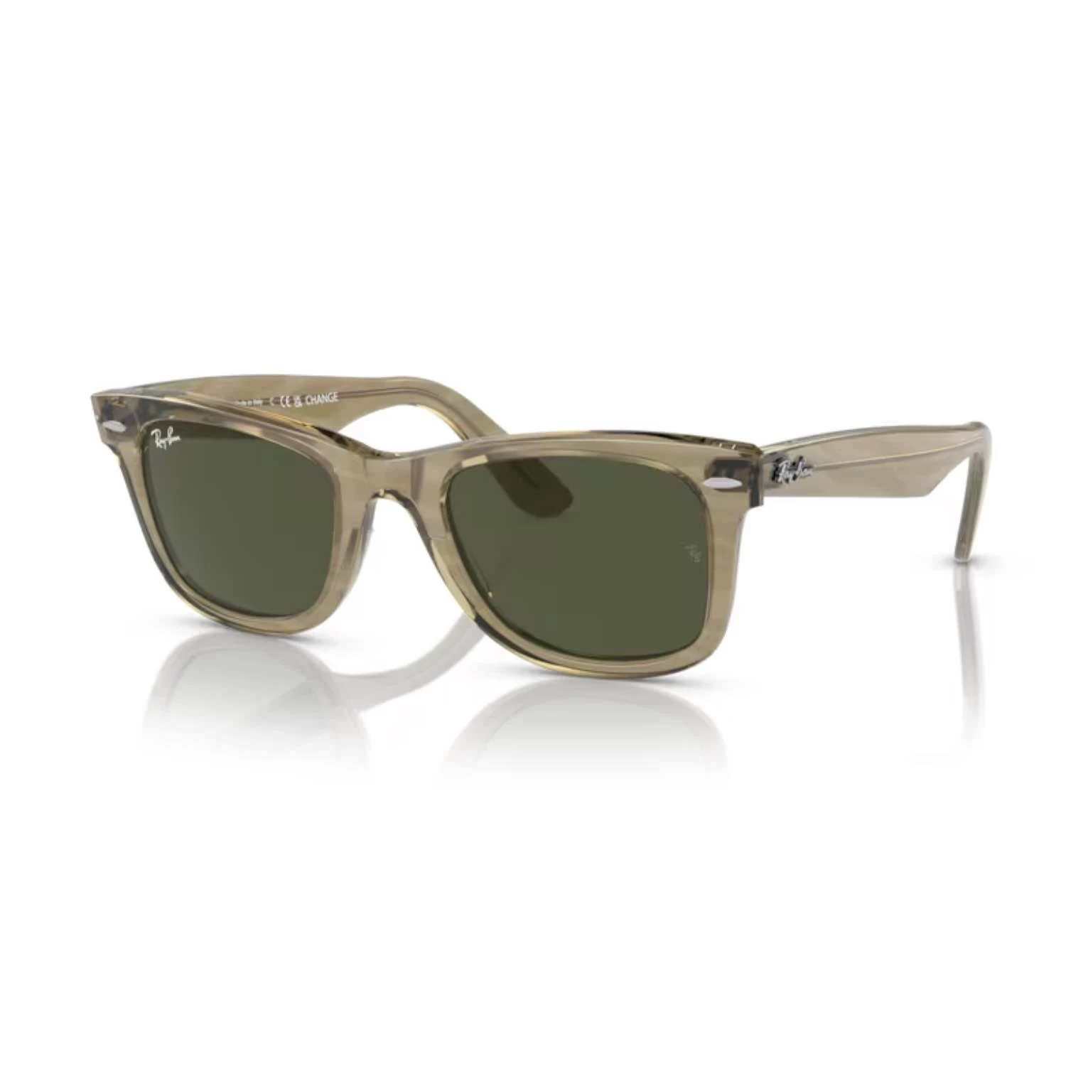 Ray-ban Rb 2140 138731 50 Wayfarer Change Unisex Dikdörtgen Çok Renkli Kemik Güneş Gözlüğü