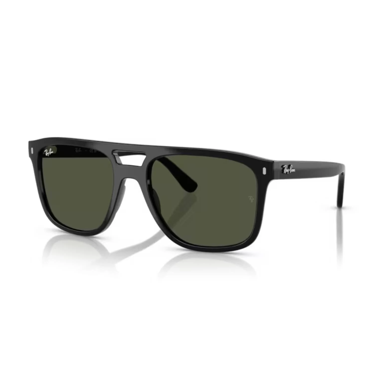 Ray Ban RB 2213 90131 58 Unisex Kare Siyah Kemik Güneş Gözlüğü