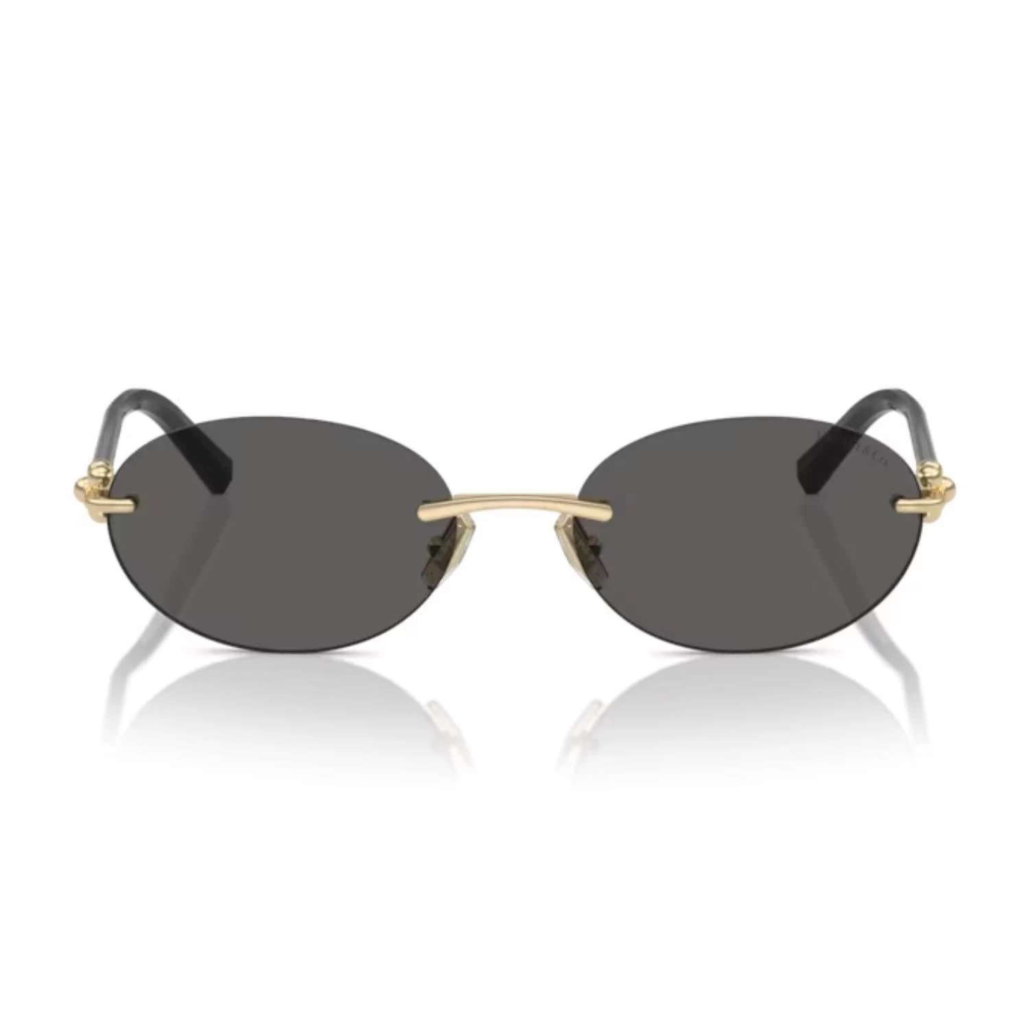 Tiffany Co. TF 3104D 6216S4 56 Kadın Oval Gold Metal Güneş Gözlüğü