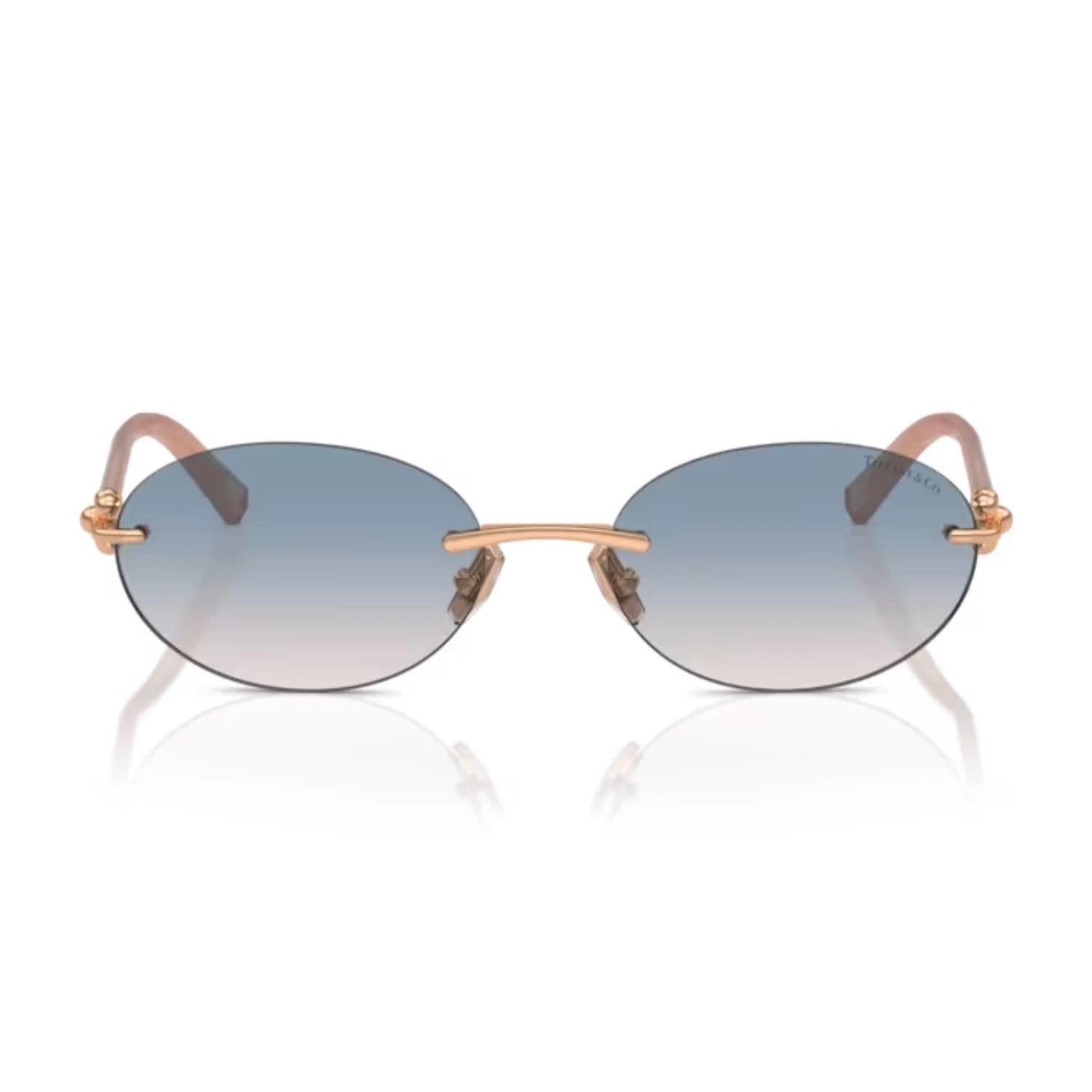 Tiffany Co. Tf 3104d 621716 56 Kadın Oval Rose Gold Metal Güneş Gözlüğü