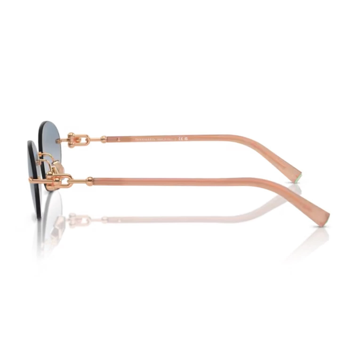 Tiffany Co. Tf 3104d 621716 56 Kadın Oval Rose Gold Metal Güneş Gözlüğü