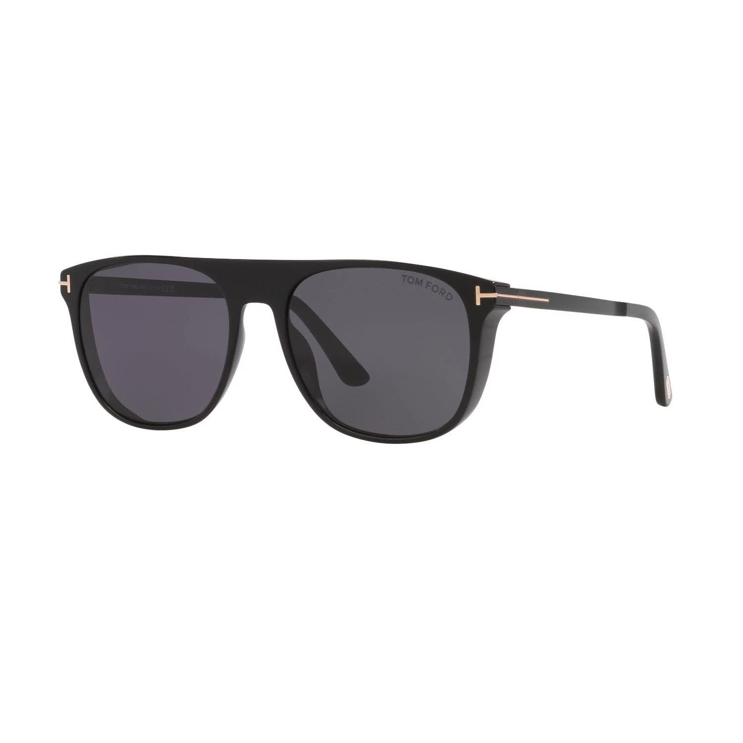 Tom Ford Ft 1105 01A 55 Unisex Oval Siyah Kemik Güneş Gözlüğü