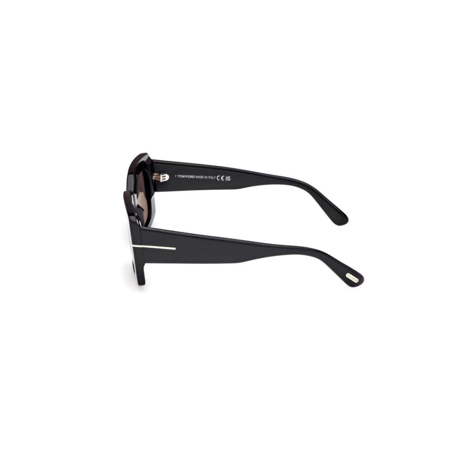 Tom Ford Tf 1188 01a 50 Kadın Kare Siyah Kemik Güneş Gözlüğü