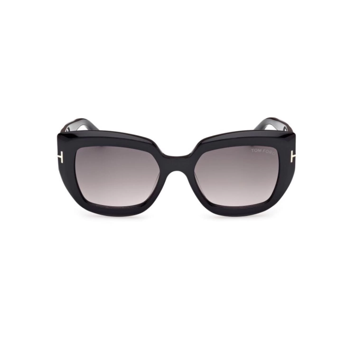 Tom Ford Tf 1192s 01b 53 Kadın Geometrik Siyah Kemik Güneş Gözlüğü