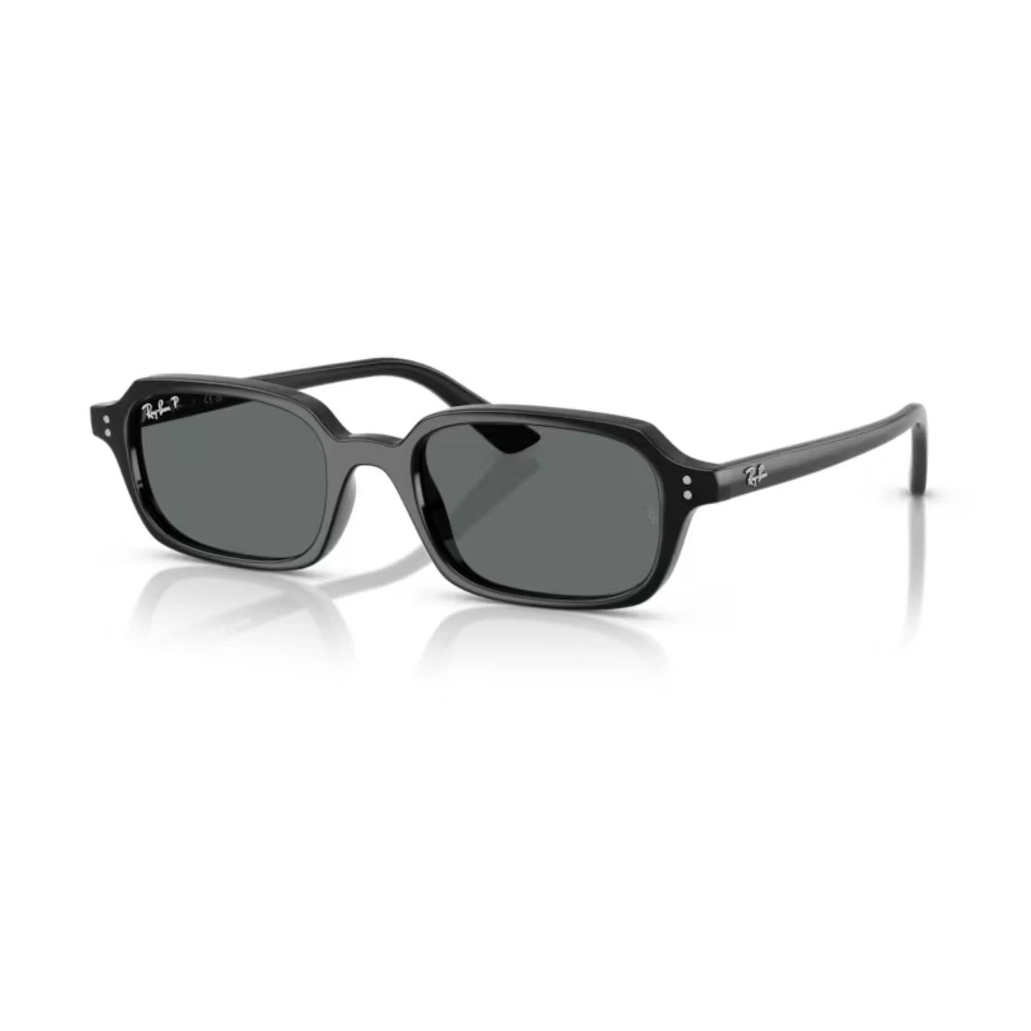 Ray-ban Rb 4455 667781 49 Polarize Zuri Unisex Yastık Siyah Kemik Güneş Gözlüğü