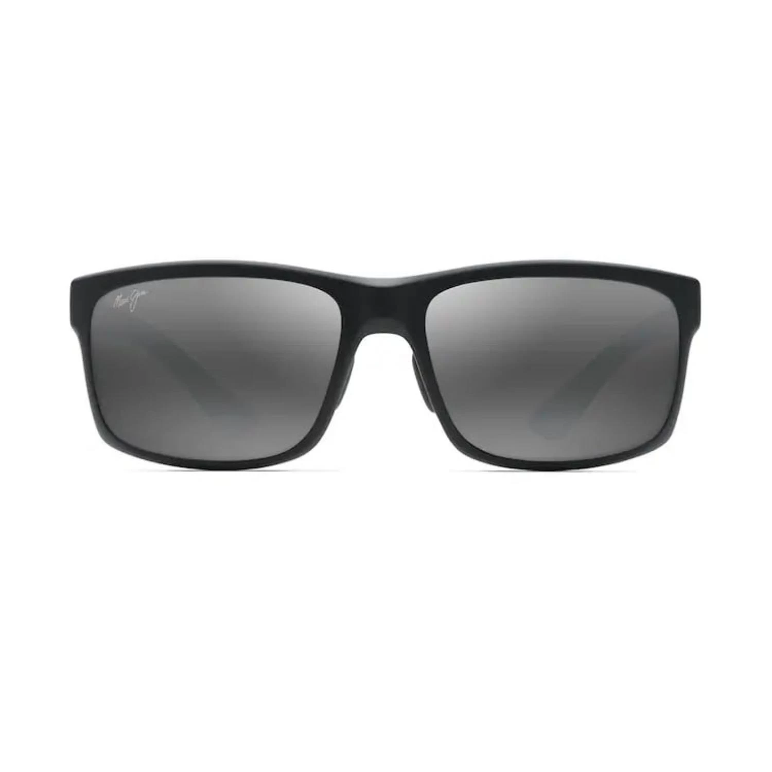 Maui Jim Mj0439s 001(2m) 58 Polarize Erkek Dikdörtgen Siyah Kemik Güneş Gözlüğü