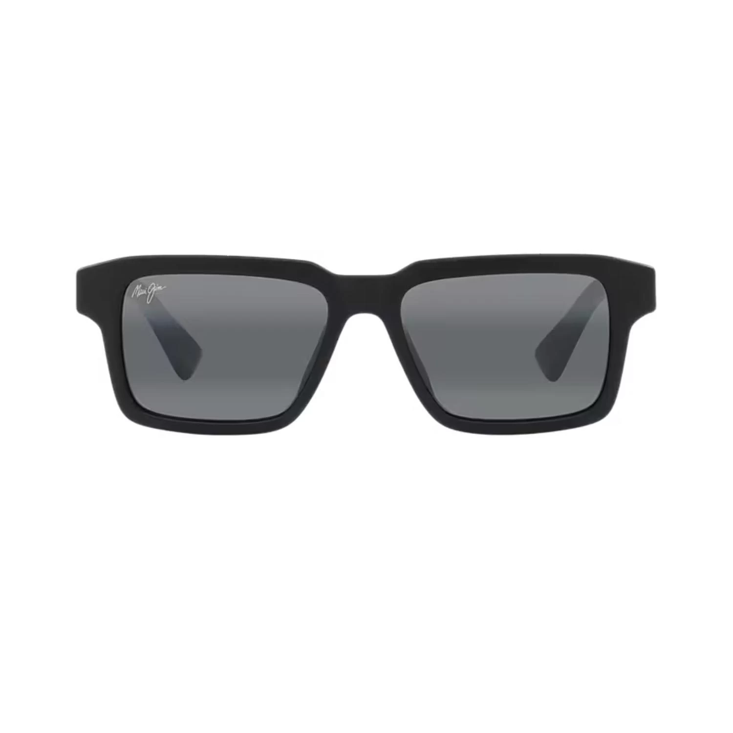 Maui Jim MJ 0635S 001 02 53 Polarize Unisex Kare Siyah Kemik Güneş Gözlüğü