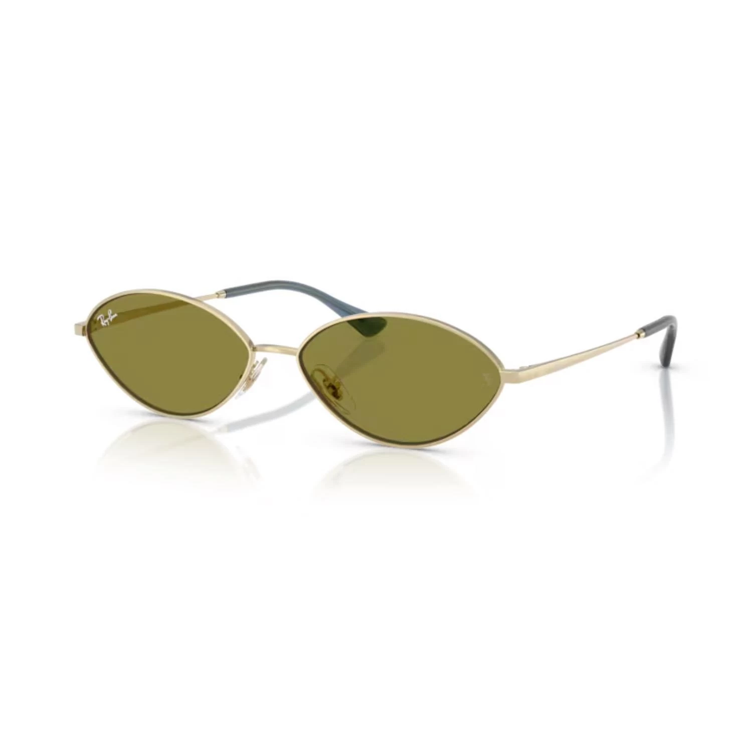 Ray Ban Rb 3757 92132 56 Kai Unisex Oval Gold Metal Güneş Gözlüğü