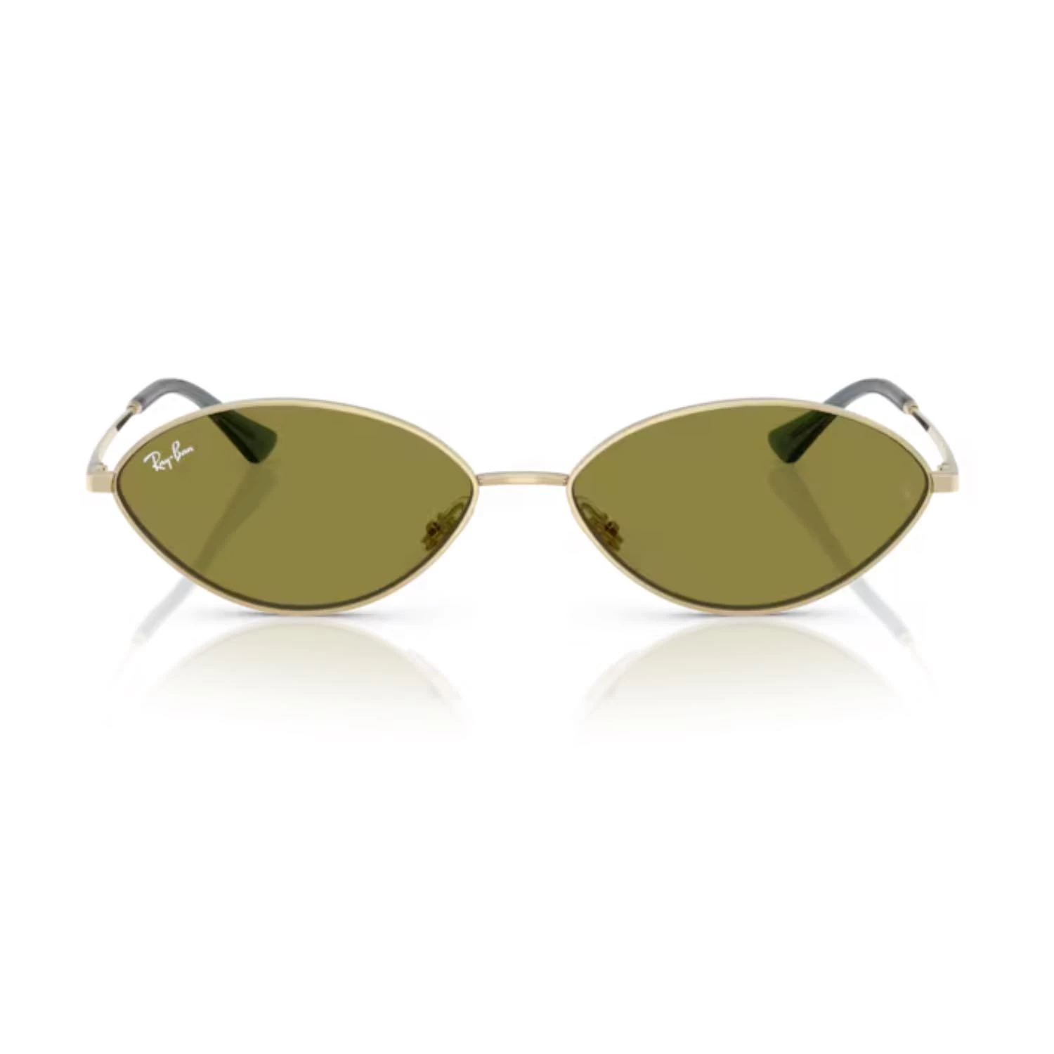 Ray Ban Rb 3757 92132 56 Kai Unisex Oval Gold Metal Güneş Gözlüğü