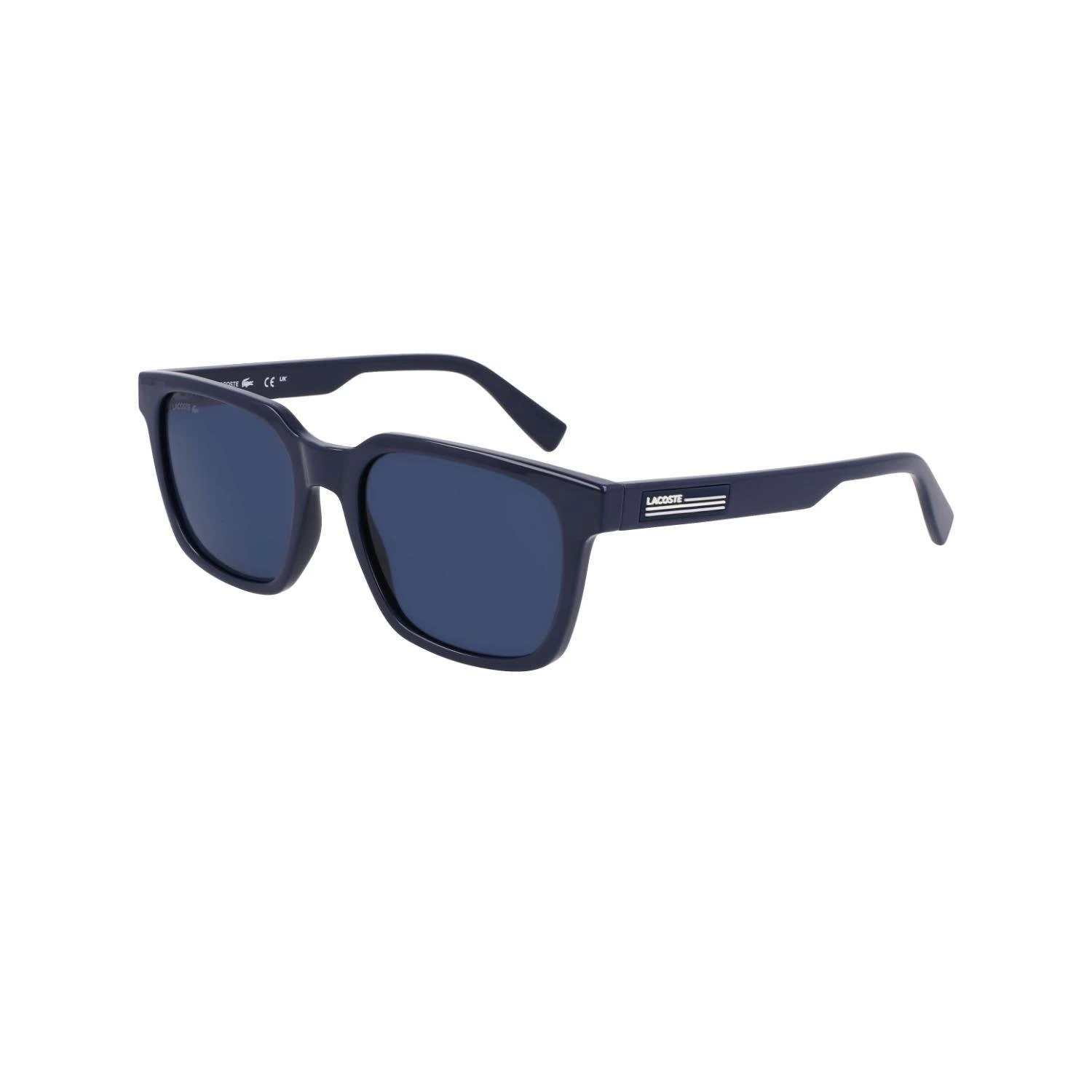 Lacoste L6028s 410 54 Unisex Kare Mavi Kemik Güneş Gözlüğü