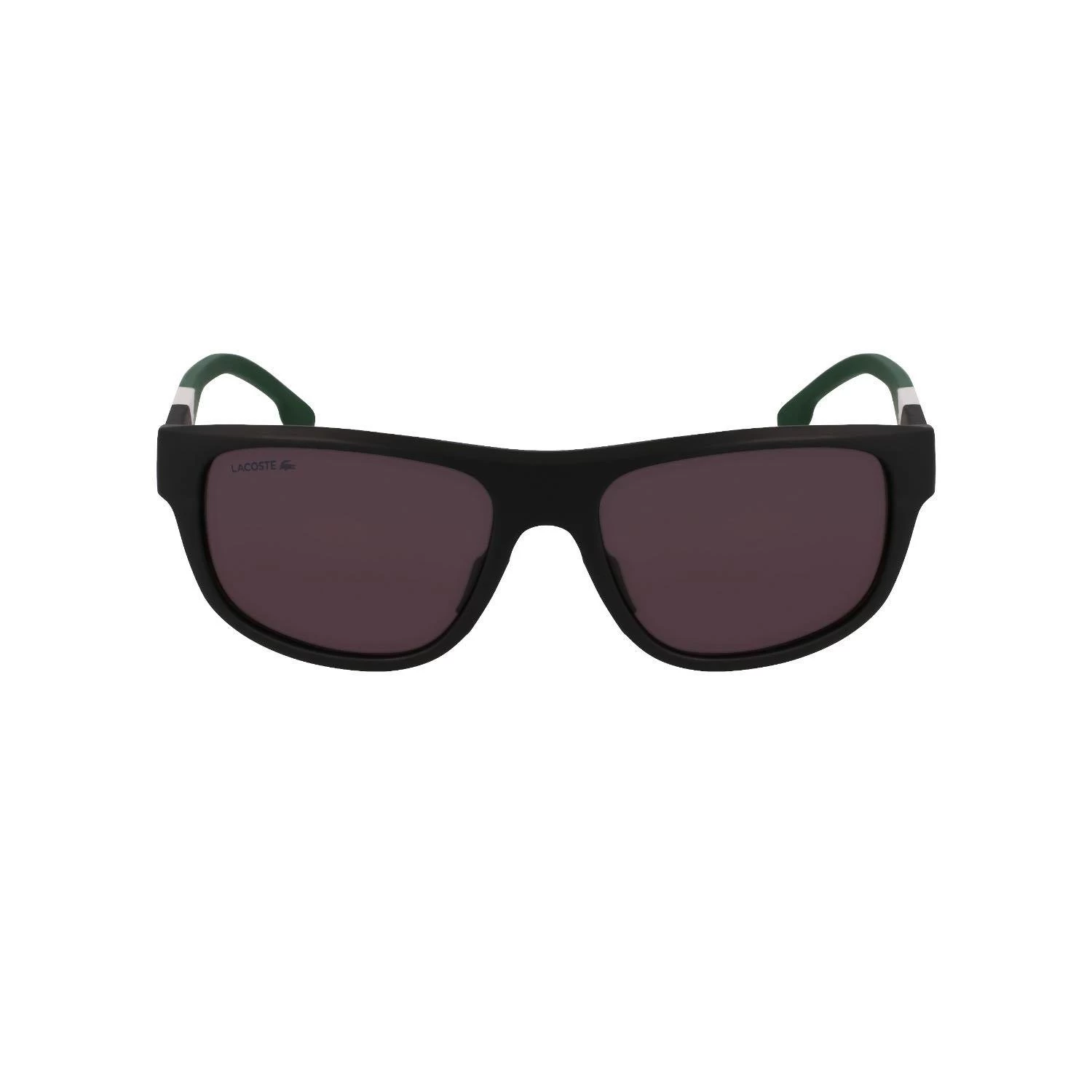 Lacoste L6042S 002 55 Erkek Dikdörtgen Siyah Kemik Güneş Gözlüğü