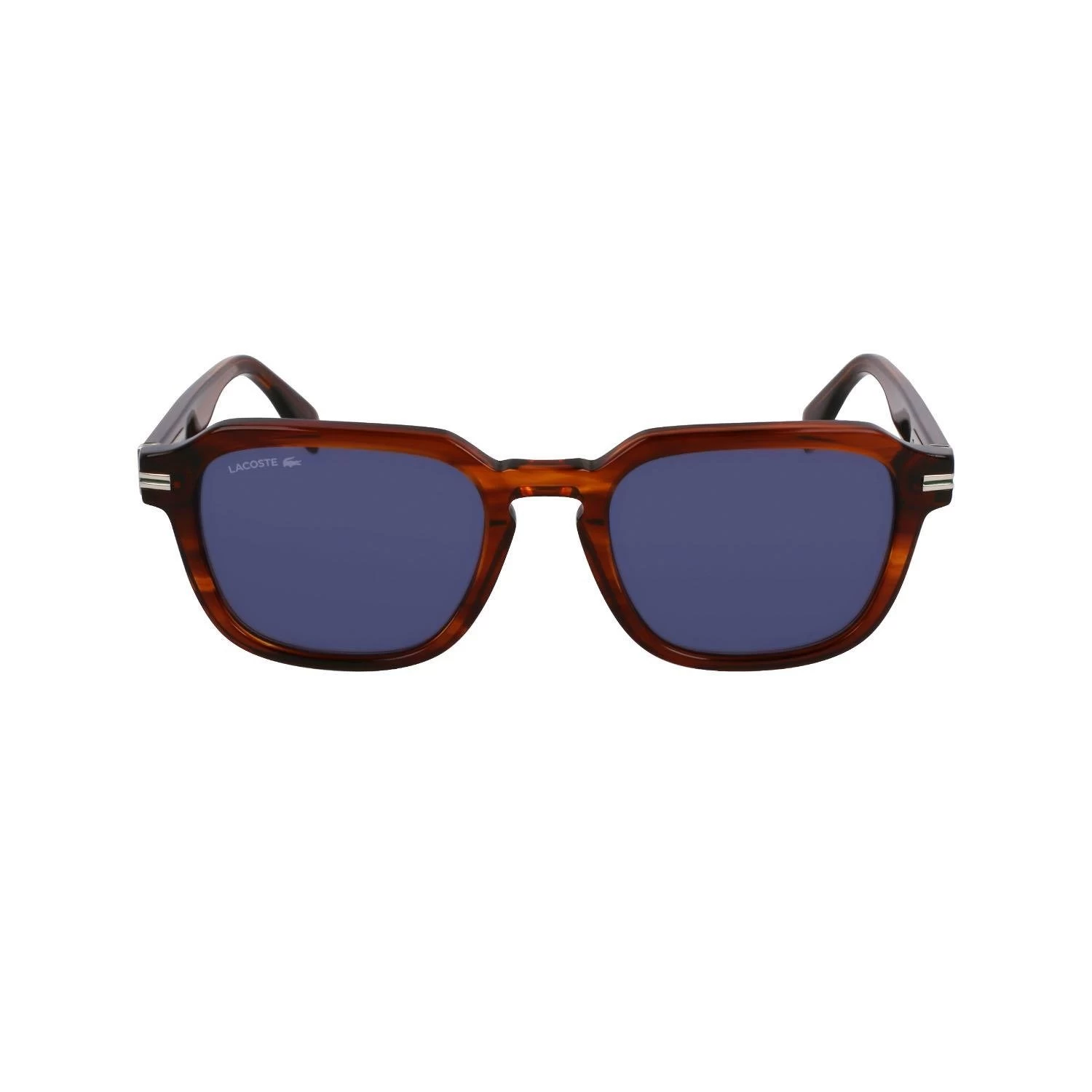 Lacoste L6046S 210 52 Erkek Kare Kırçıllı Kahverengi Kemik Güneş Gözlüğü