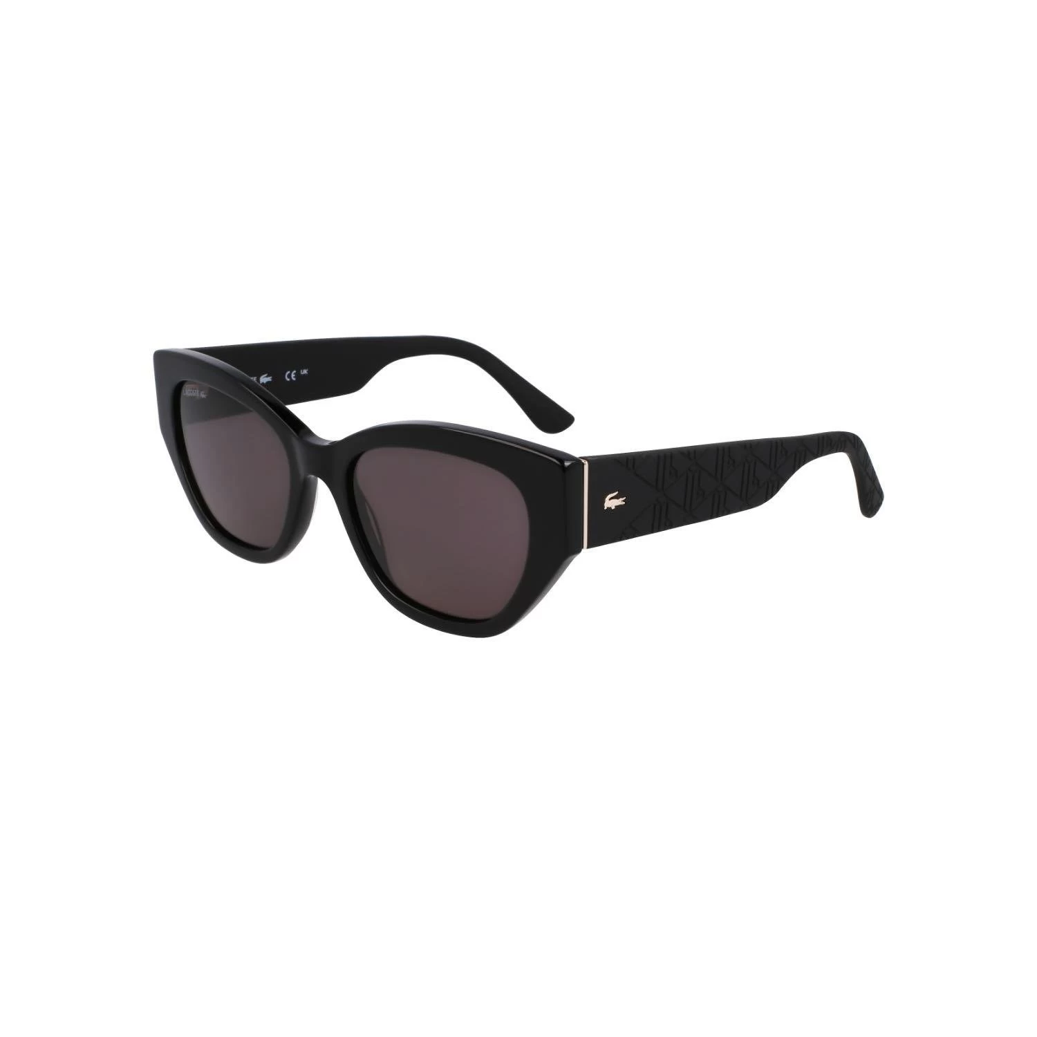 Lacoste L6047s 001 54 Kadın Geometrik Siyah Kemik Güneş Gözlüğü