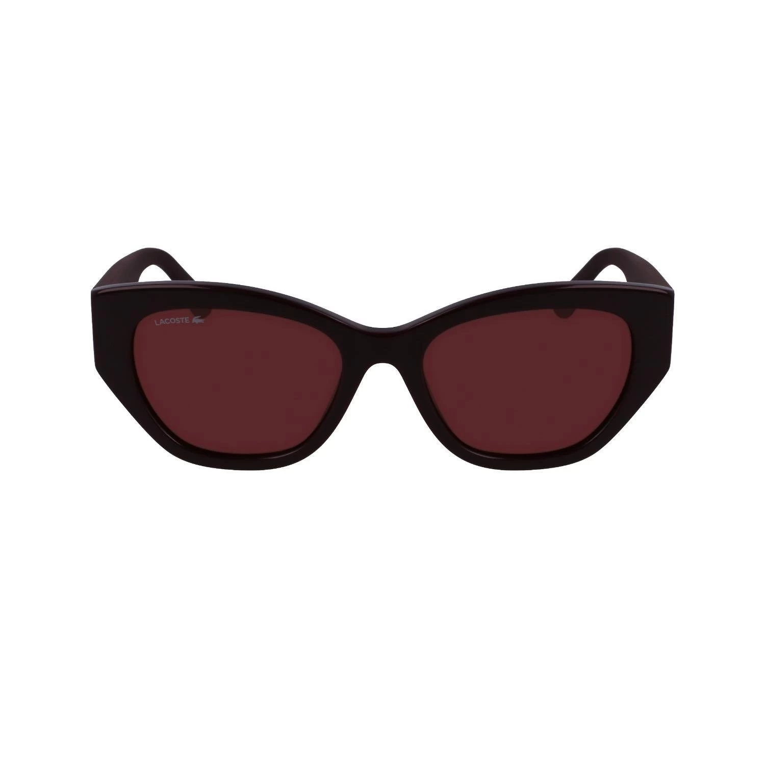 Lacoste L6047S 601 54 Kadın Geometrik Bordo Kemik Güneş Gözlüğü