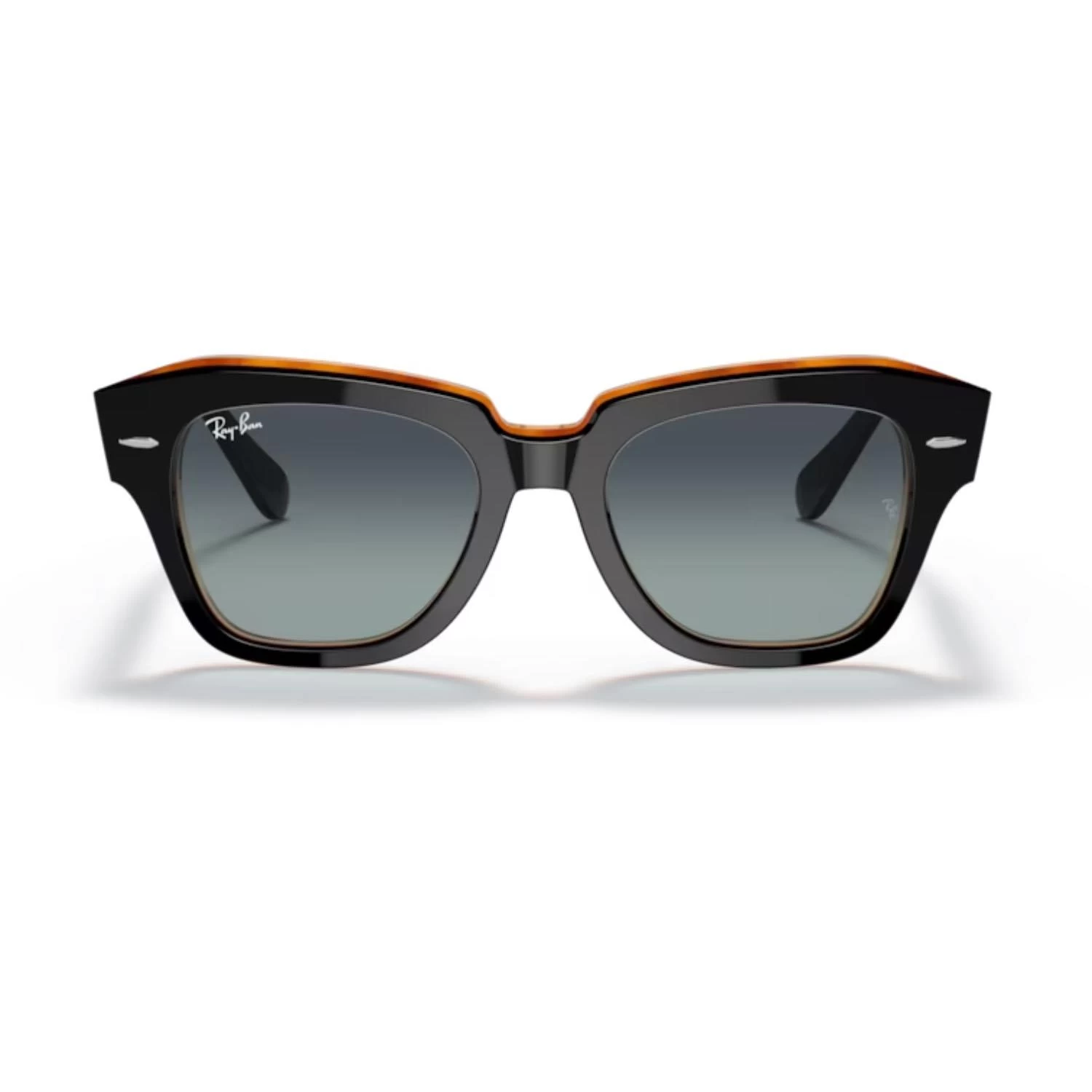 Ray-ban Rb 2186 132241 52 State Street Kadın Cat Eye Siyah Kemik Güneş Gözlüğü