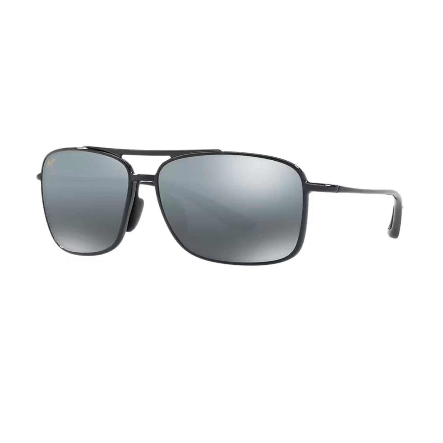 Maui Jim Mj 0437s 001 62 Aynalı Erkek Pilot Siyah Metal Güneş Gözlüğü