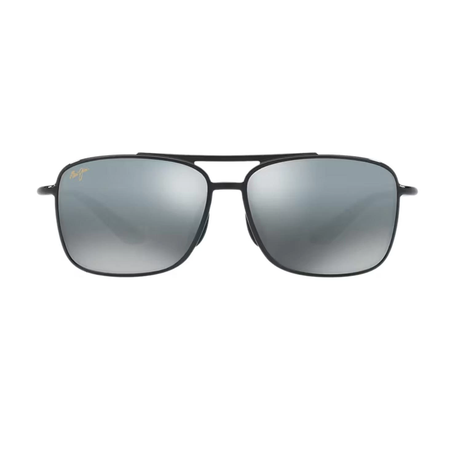 Maui Jim Mj 0437s 001 62 Aynalı Erkek Pilot Siyah Metal Güneş Gözlüğü