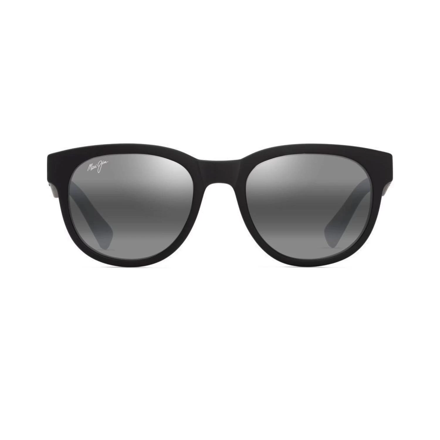 Maui Jim Mj 0668s 001 52 Aynalı Unisex Oval Siyah Kemik Güneş Gözlüğü