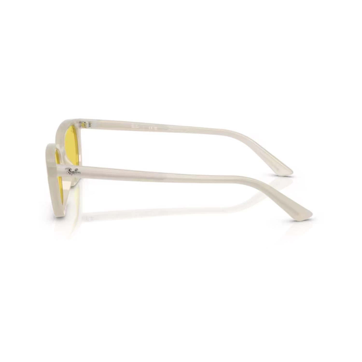 Ray-ban Rb 4456 68086d 50 Aynalı Zaya Unisex Yastık Beyaz Güneş Gözlüğü
