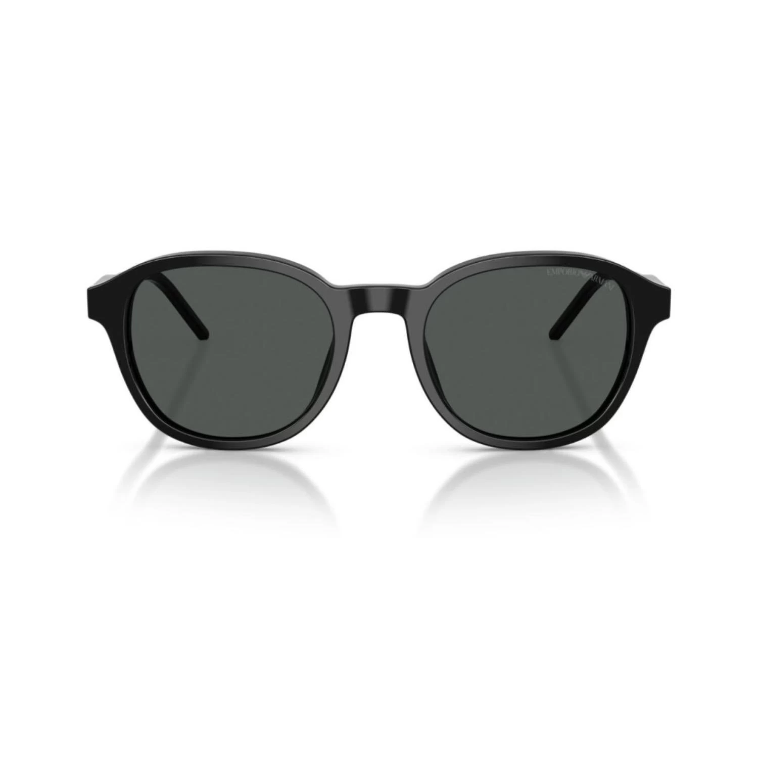 Emporio Armani EA 4247U 501787 51 Unisex Oval Siyah Kemik Güneş Gözlüğü