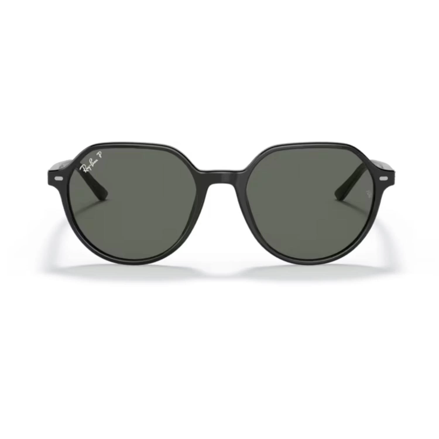 Ray-ban Rb 2195 90158 53 Thalia Polarize Unisex Geometrik Siyah Kemik Güneş Gözlüğü