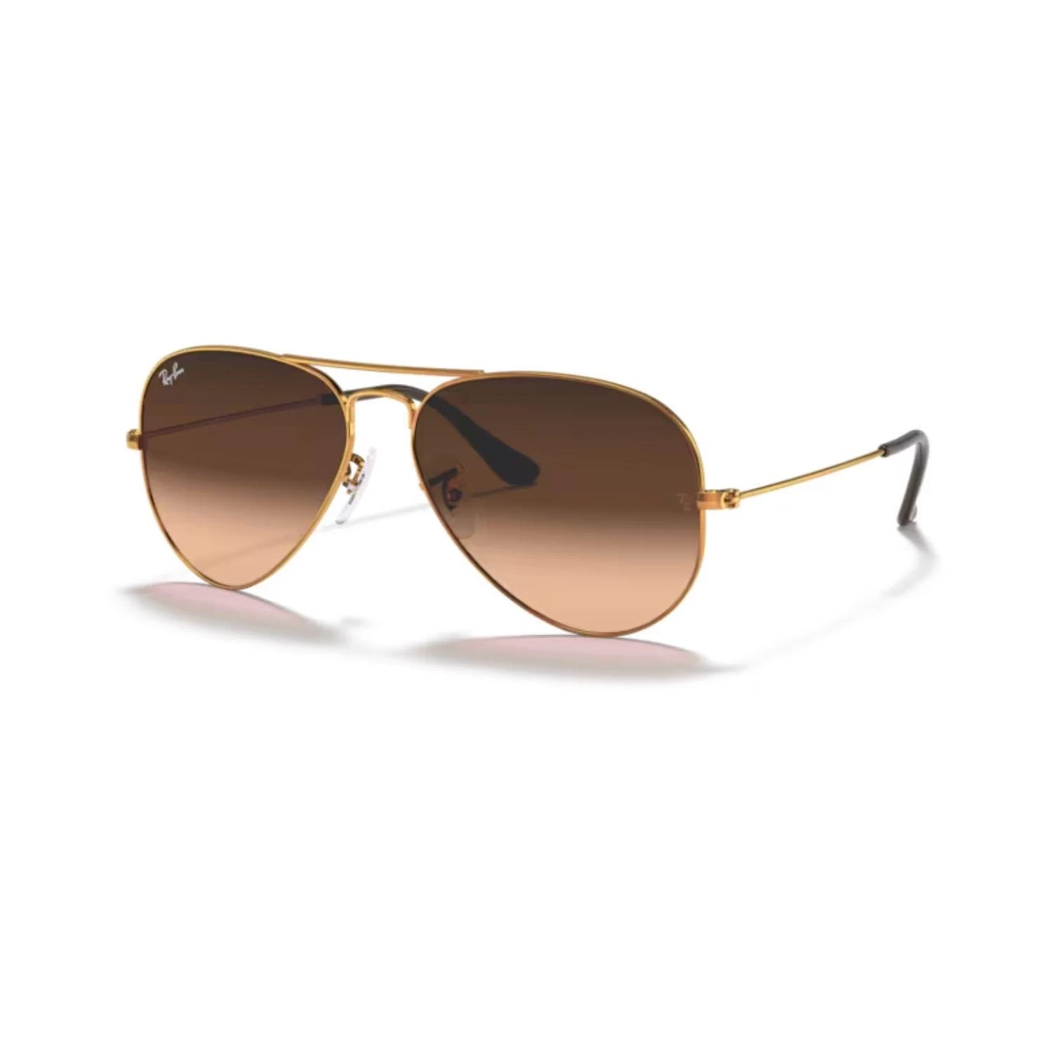 Ray-ban Rb 3025 9001a5 58 Aviator Large Metal Erkek Damla Açık Kahverengi Metal Güneş Gözlüğü