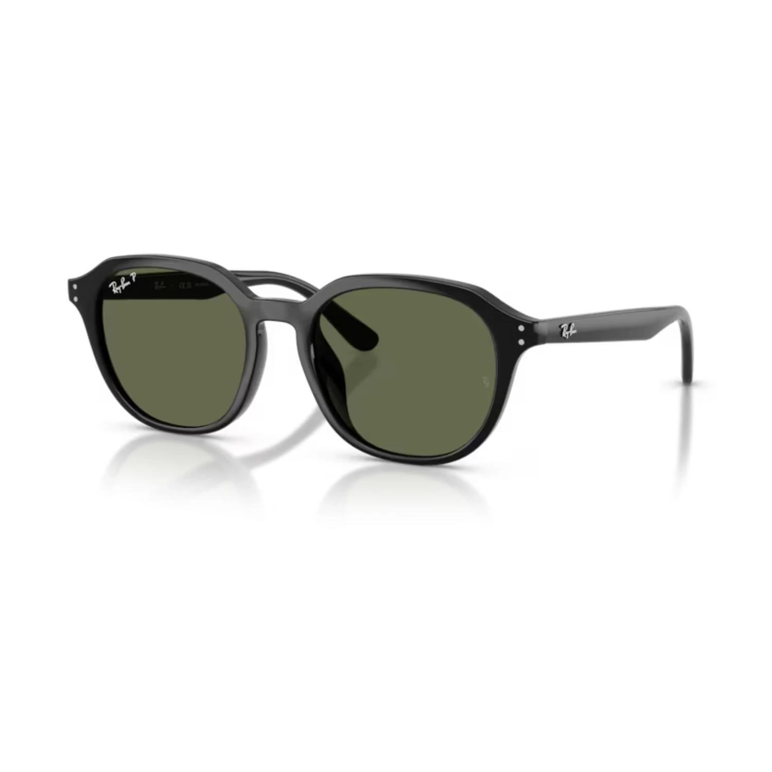 Ray-Ban RB 4459D 9019A 54 Polarize Unisex Oval Siyah Metal Güneş Gözlüğü