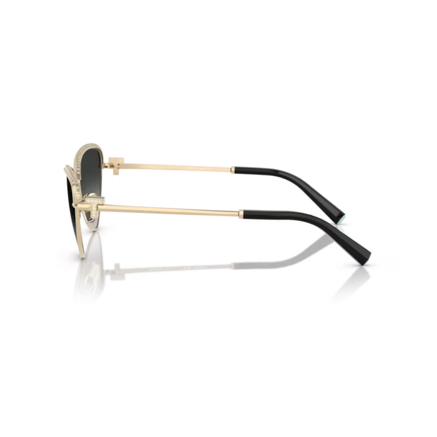 Tiffani Co. Tf 3107kb 62203c 59 Kadın Geometrik Gold Metal Güneş Gözlüğü