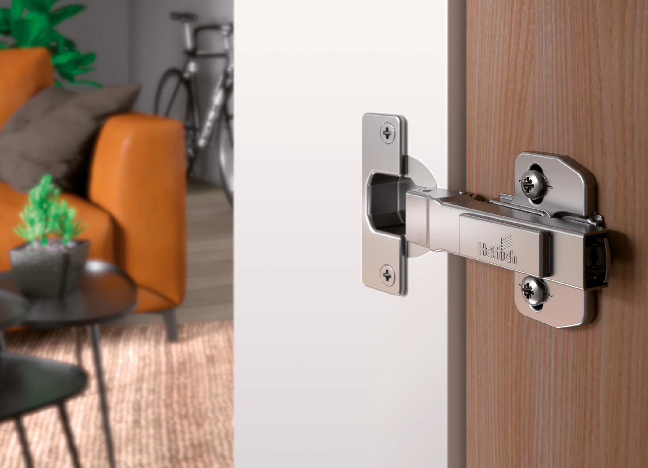 HETTİCH VEOSYS PASLANMAZ KROM MENTEŞE