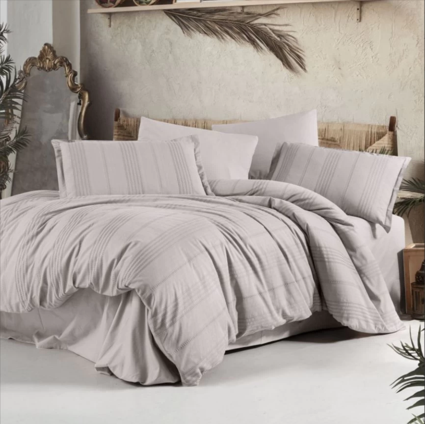 Clasy Çift Kişilik Nevresim Takımı Arakis V6 A.gri